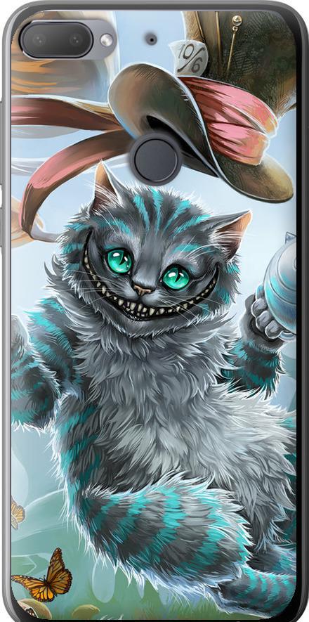 Чехол на HTC Desire 12 Plus Чеширский кот 2 (3993u-1485-42517)