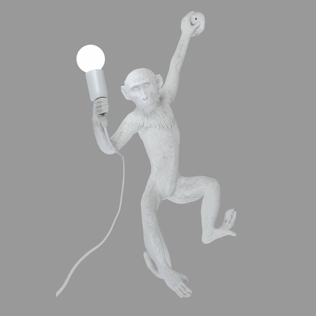 Светильник настенный Обезьянка (909-VXL8051D WH)