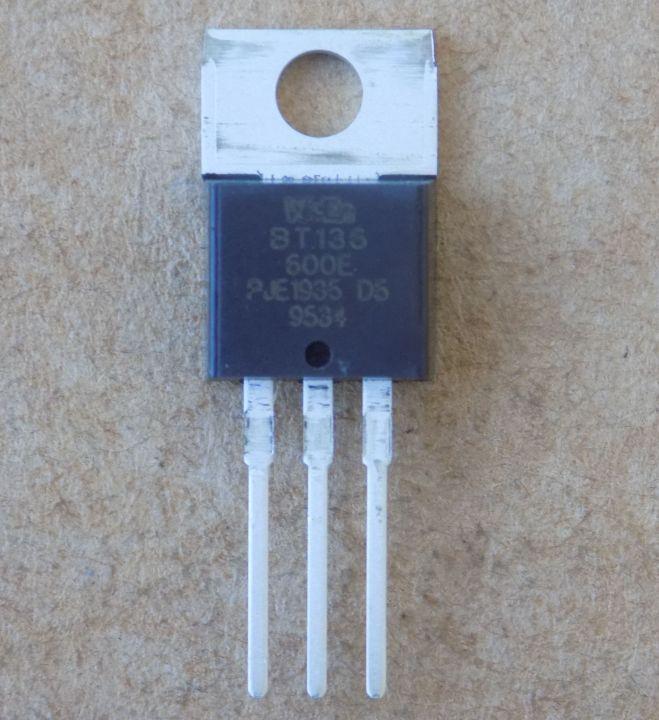 Симмистор BT136-600E 4А;600V/Igt 0.01A/ТО220 (27491)
