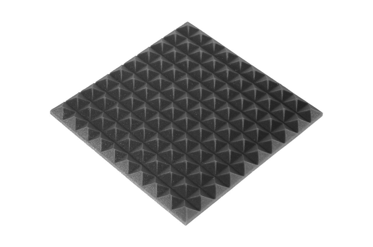 Акустична панель Ecosound піраміда 30 мм Min Чорний графіт