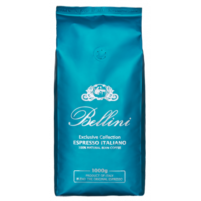 Кава в зернах Bellini Espresso Italiano acquamarina 1 кг (1760925780)