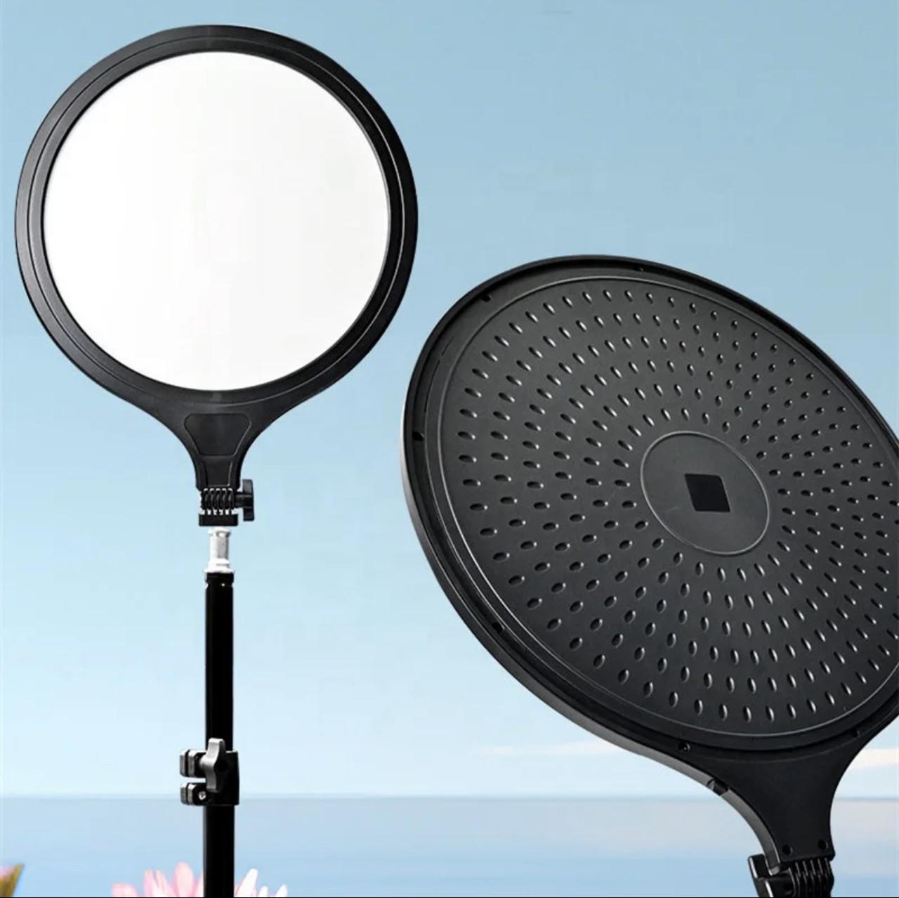 Лампа круглая LED ZL-QP350 35 см на штативе 210 см 35 Вт - фото 9 Лампа круглая LED ZL-QP350 35 см на штативе 210 см 35 Вт - фото 9