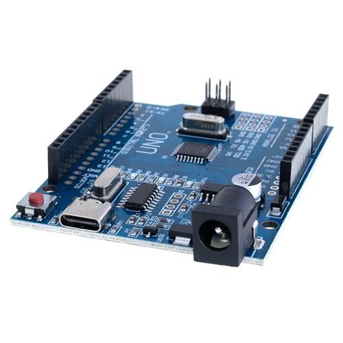 Плата Arduino Uno R3 на мікроконтролері ATmega328PB з інтерфейсом Type-C та чипом CH340G (2096-526b1) - фото 2