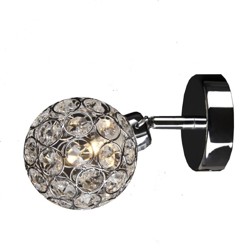 Бра галогенное настенное накладное хрустальное Brille BR-01 366W/1 G9