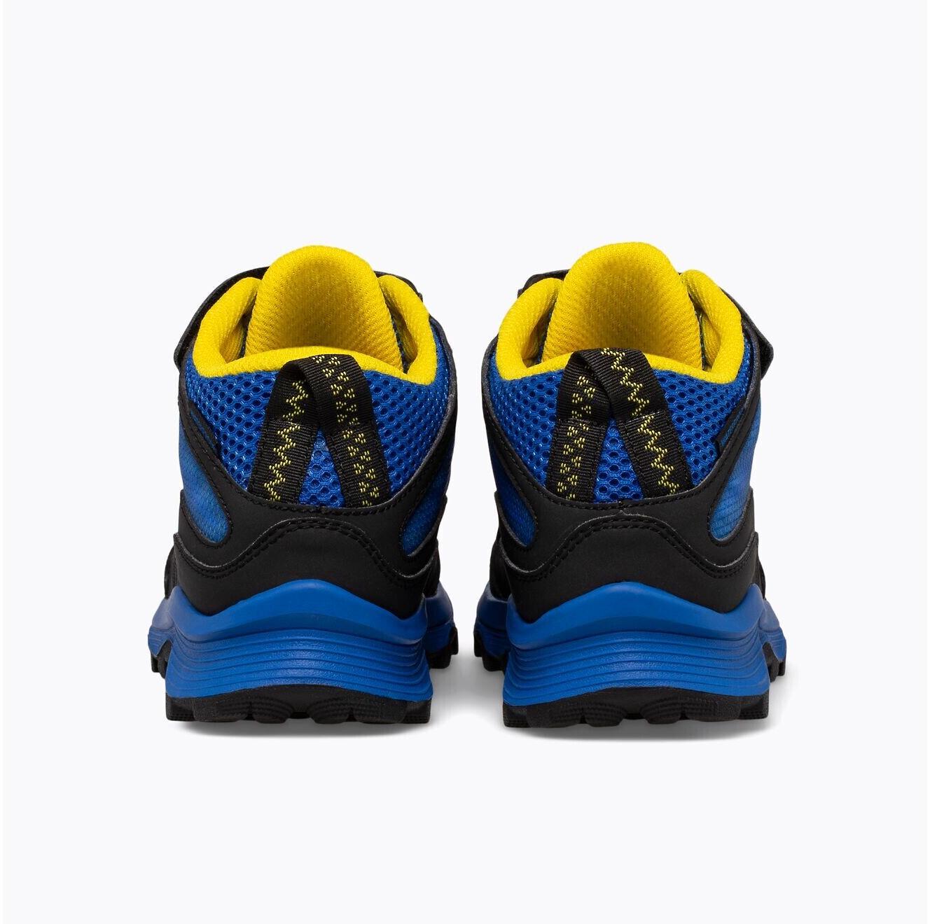 Черевики дитячі зимові MERRELL Moab Speed Mid AC Waterproof р. 35,5/24 см Black/Royal/Yellow (13885911) - фото 5 Черевики дитячі зимові MERRELL Moab Speed Mid AC Waterproof р. 35,5/24 см Black/Royal/Yellow (13885911) - фото 5