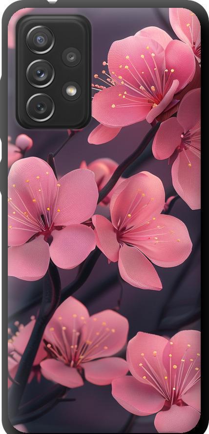 Чехол на Samsung Galaxy A72 A725F Пурпурная сакура (6075b-2247-42517) Чехол на Samsung Galaxy A72 A725F Пурпурная сакура (6075b-2247-42517)