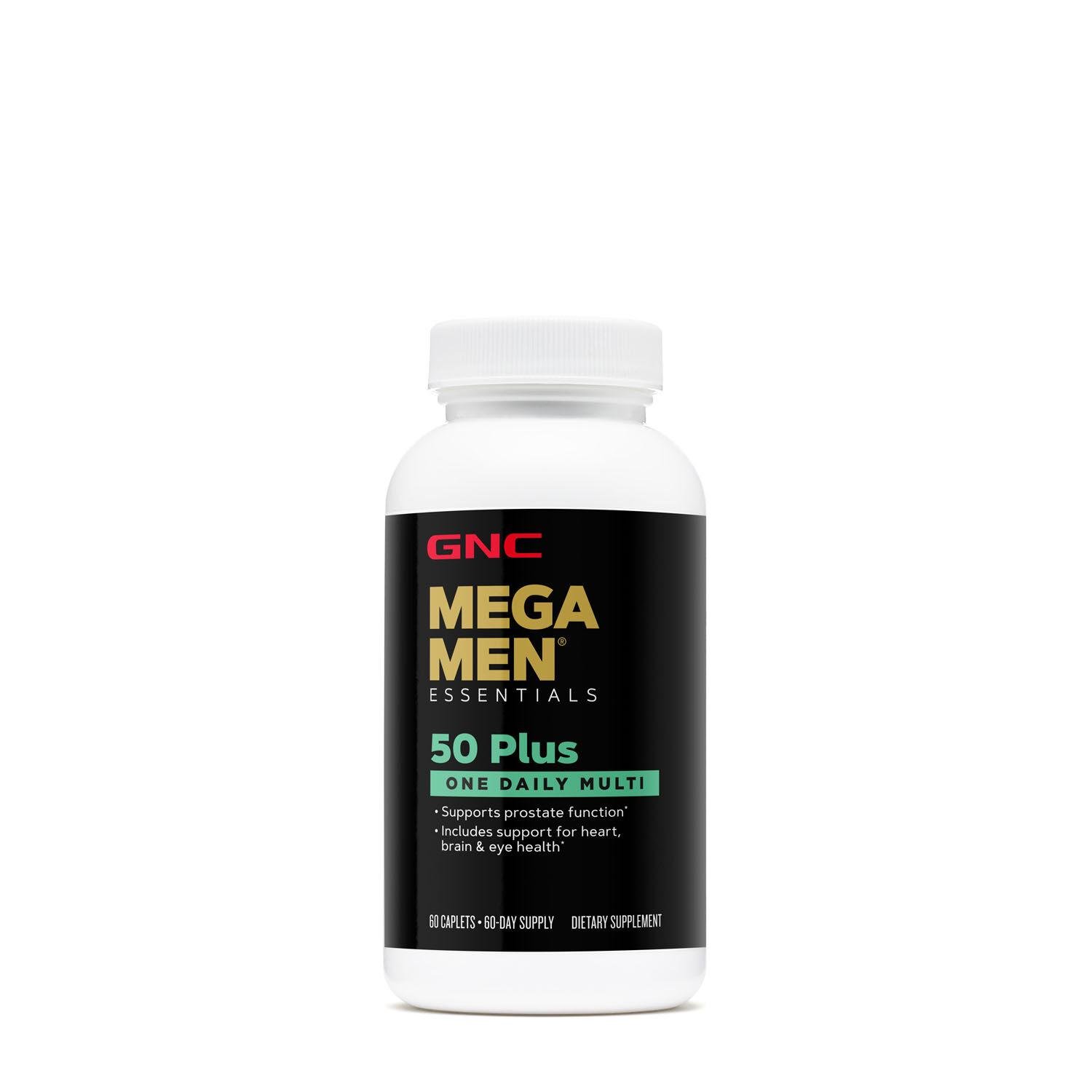 Витамины GNC Mega Men 50+ One Daily Multi 60 таблеток (1128)