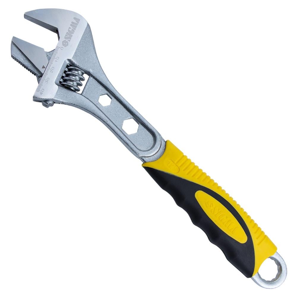 Ключ розвідний з переставной SIGMA CrV губкою 30 0 мм 0-41 мм (4100941)