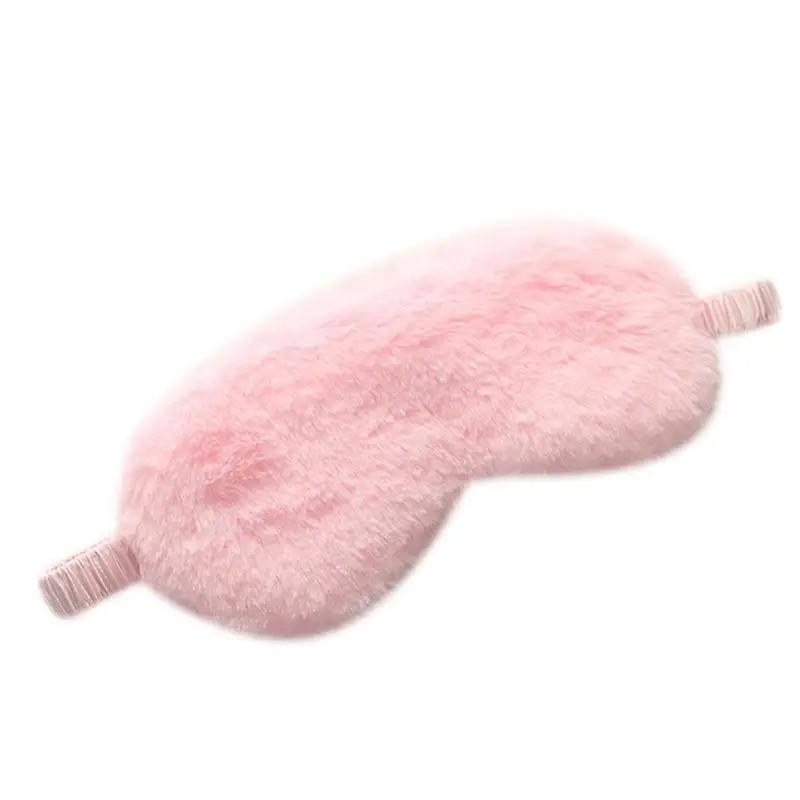 Маска для сна Wellamart плюшевая (8198)