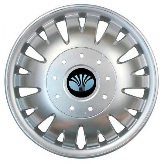 Автомобильные колпаки SKS 410 R16 с логотипом Daewoo 4 шт. Серебристый