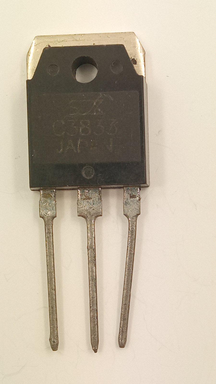 Транзистор 2SC3833 npn 400V 12A 100W TO-218 (02968)
