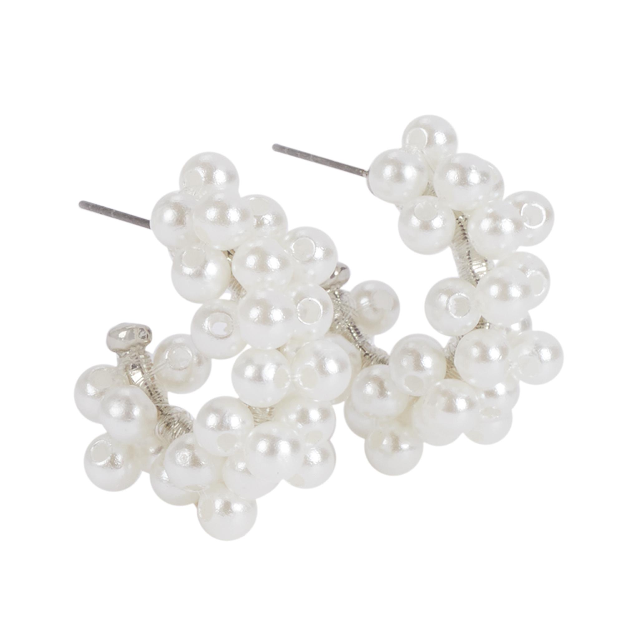 Женские серьги Parfois 190267 ONE Белый