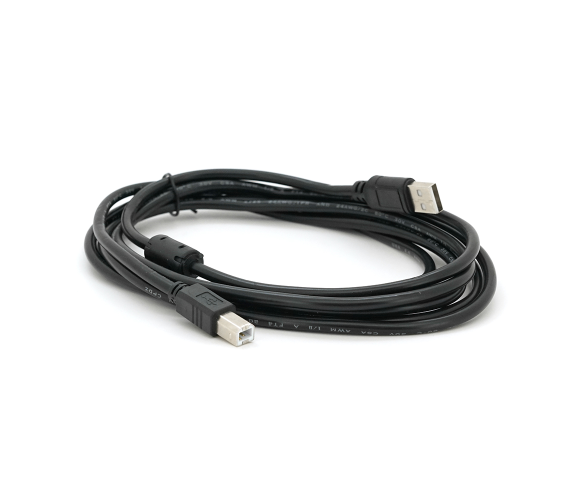 Кабель VOLTRONIC USB 2.0 AM/BM 3 м Black (26451001)