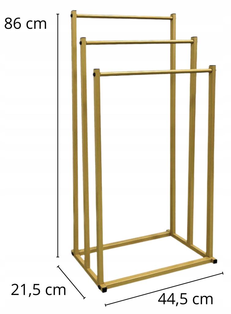 Стойка для полотенец напольная D-SR2 Золотой (D-SR2) - фото 2 Стойка для полотенец напольная D-SR2 Золотой (D-SR2) - фото 2