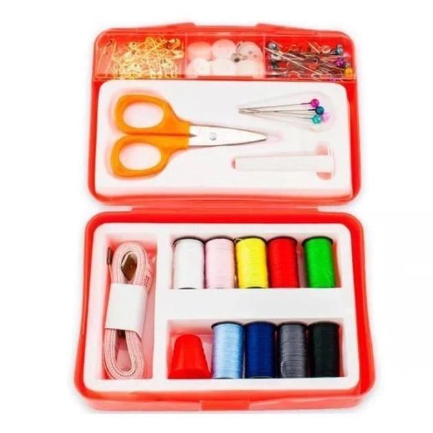 Набор для шитья Snsta Sewing Kit Tasy To Thread в пластиковом Красный (YYY-12)