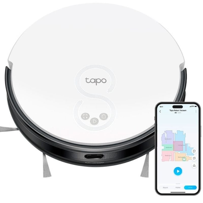 Робот-пылесос TP-Link Tapo RV20 Mop 2600 мАч (28690311) - фото 4 Робот-пылесос TP-Link Tapo RV20 Mop 2600 мАч (28690311) - фото 4