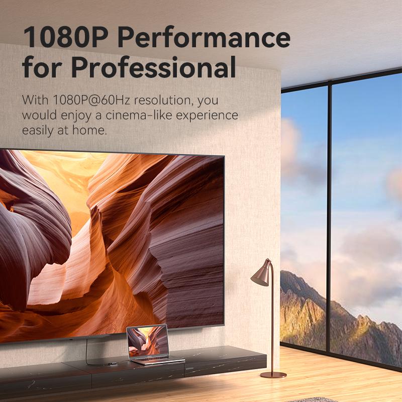 Кабель Vention Type-C/USB-HDMI 1080p 60Гц USB-C/USB-A для HDMI металлический Черный (ACYHB) - фото 4 Кабель Vention Type-C/USB-HDMI 1080p 60Гц USB-C/USB-A для HDMI металлический Черный (ACYHB) - фото 4