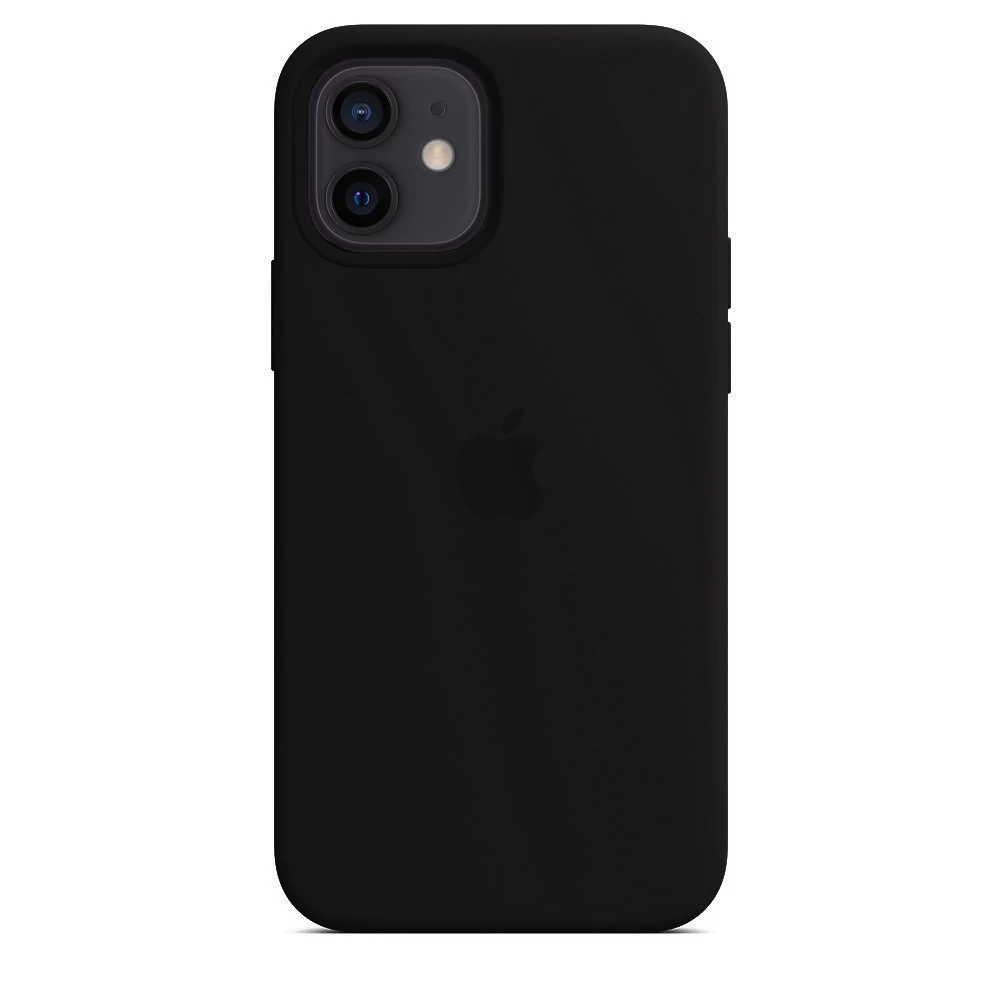 Силіконовий Чохол Накладка Silicone Case для iPhone 12 Mini Black