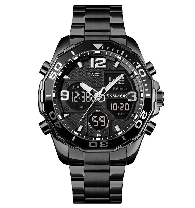 Часы наручные мужские Skmei 1649 Black (18425)