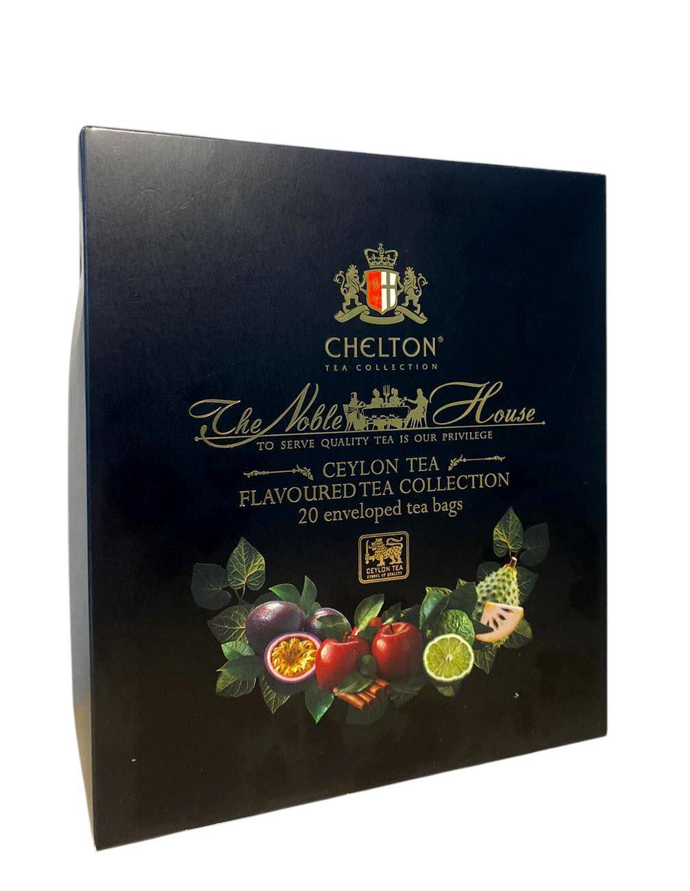 Чай Chelton Благородный дом Flavoured tea collection ассорти в пакетиках 20 шт. 2 г (60552) Чай Chelton Благородный дом Flavoured tea collection ассорти в пакетиках 20 шт. 2 г (60552)
