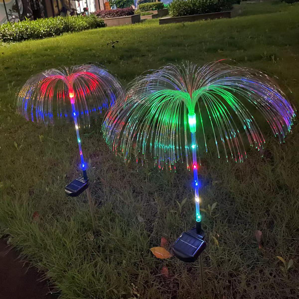 Светильник на солнечной батарее садовый Медуза RGB 80 см Разноцветный (1000-ZB-72) - фото 4 Светильник на солнечной батарее садовый Медуза RGB 80 см Разноцветный (1000-ZB-72) - фото 4