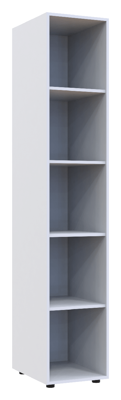 Пенал открытый Doros Гелар 38,2х49,5х204 см Белый (DRS-011140)