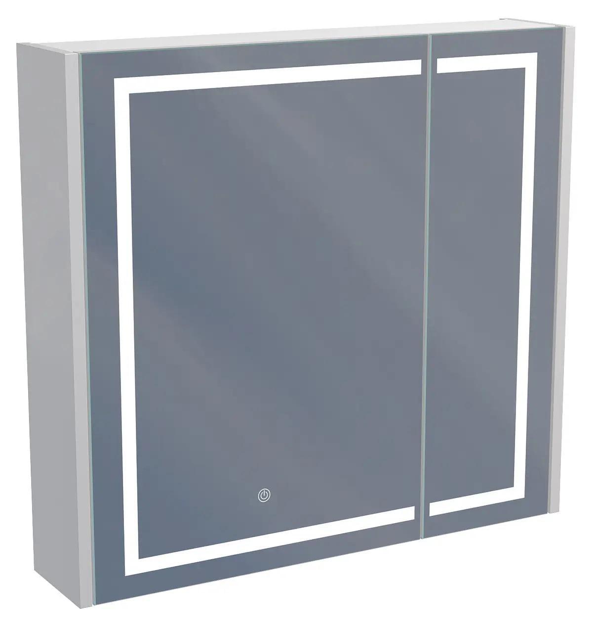 Шкаф зеркальный для ванной комнаты AVT с LED-подсветкой 70 см (AVT-КЗК-70) Шкаф зеркальный для ванной комнаты AVT с LED-подсветкой 70 см (AVT-КЗК-70)