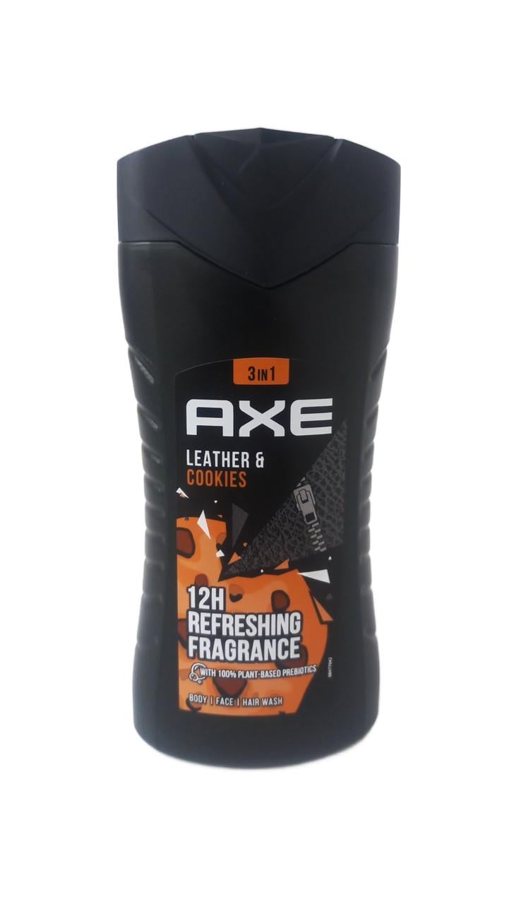 Гель для душу AXE Leather&Cookies 3в1 250 мл (128077)