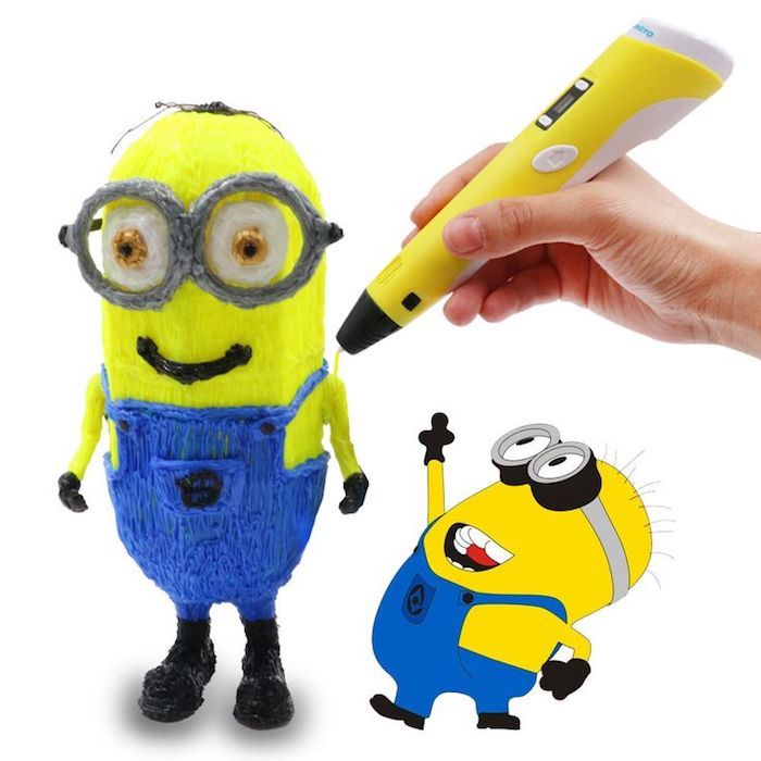 ЗD ручка з LCD дисплеєм Draw Your Dream Pen 2 Жовтий (Pen-2Y) - фото 3 ЗD ручка з LCD дисплеєм Draw Your Dream Pen 2 Жовтий (Pen-2Y) - фото 3