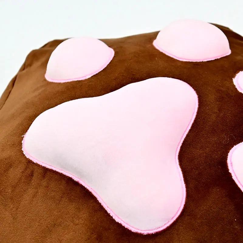 Іграшка м'яка подушка Копиця Лапа-антистрес Коричневий (00066-71) - фото 2 Іграшка м'яка подушка Копиця Лапа-антистрес Коричневий (00066-71) - фото 2