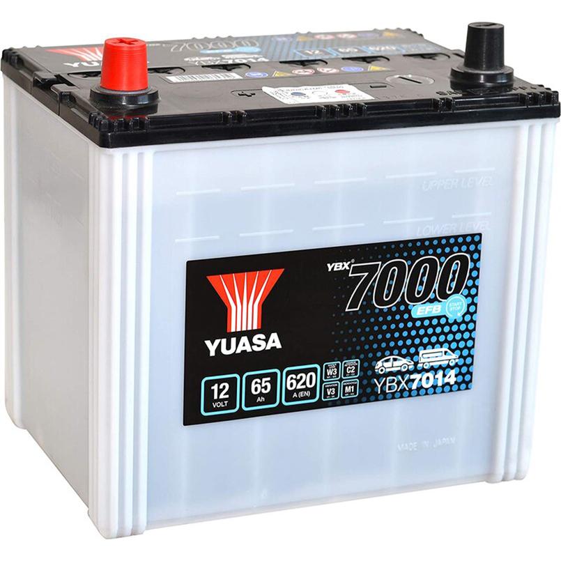 Аккумулятор Yuasa 12V 65Ah 620A EFB Start Stop (YBX7014)