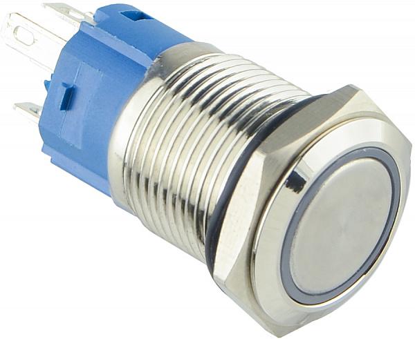 Кнопка АСКО-Укрем TYJ 16-261 1NO+1NC LED 16 мм 220 V Красный (A0140010092)