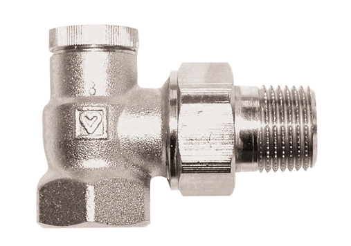 Клапан запірний Herz RL-1 кутовий 1/2 (1372441)