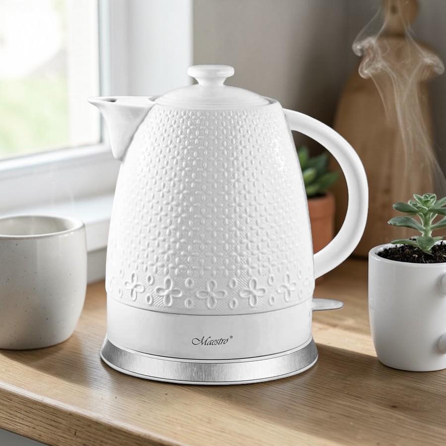 Електрочайник Maestro MR-073 керамічний корпус 1,5 л 1500 Вт (32544204)