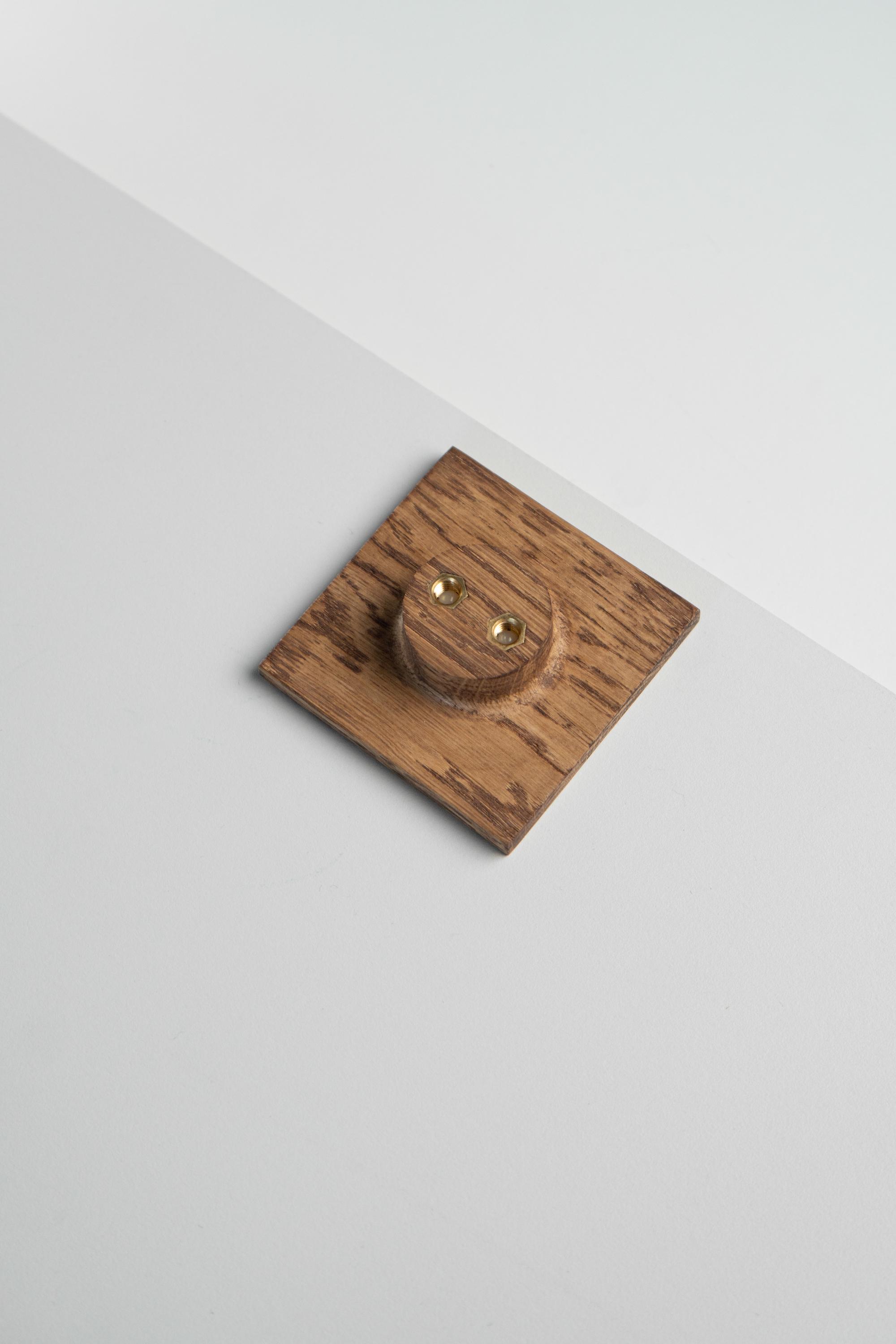 Меблева ручка Lamel із дерева 70 мм Brown - фото 6 Меблева ручка Lamel із дерева 70 мм Brown - фото 6