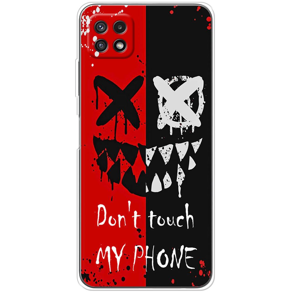 Чохол BoxFace Samsung Galaxy A22 5G (A226) Bad Smile Прозорий силікон (44332-up2468-44332)