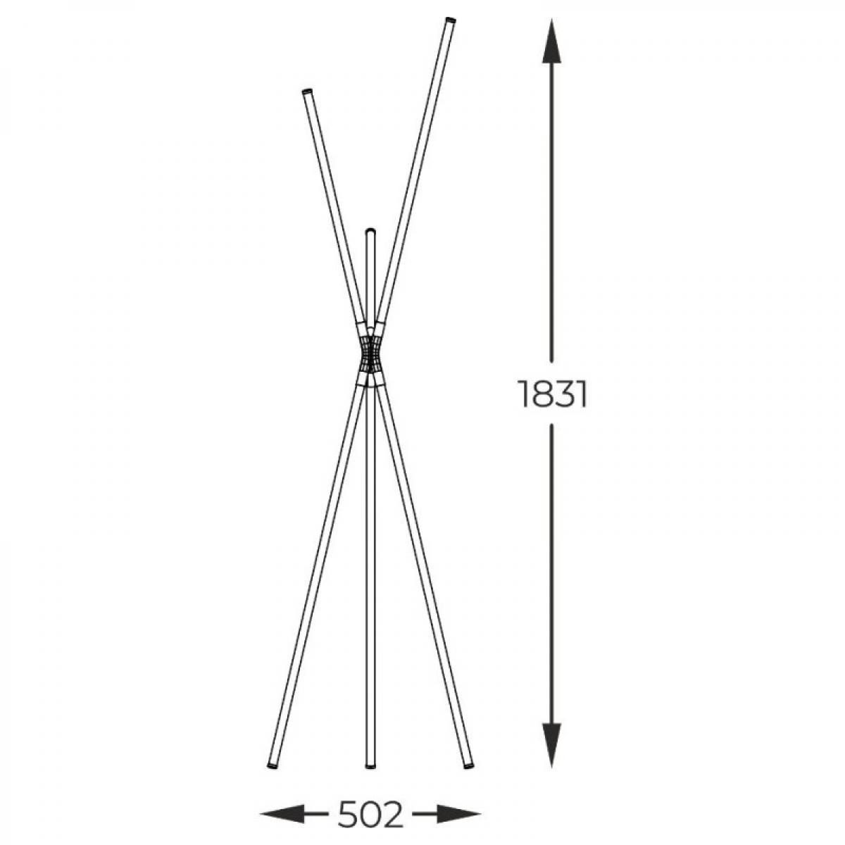 Торшер Zuma Line LAUTARO (1005) - фото 3 Торшер Zuma Line LAUTARO (1005) - фото 3