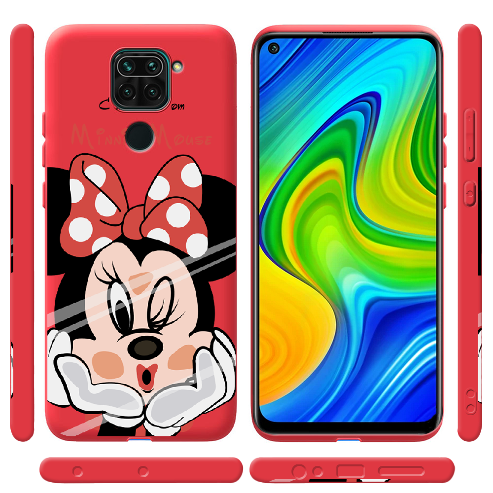 Чохол Boxface Xiaomi Redmi Note 9 Lady M Червоний силікон  (39801-cc59-41193) - фото 2