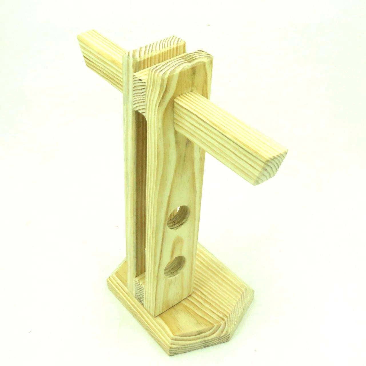 Стойка для наушников из дерева Эванс Ваниль (НУП-001402)