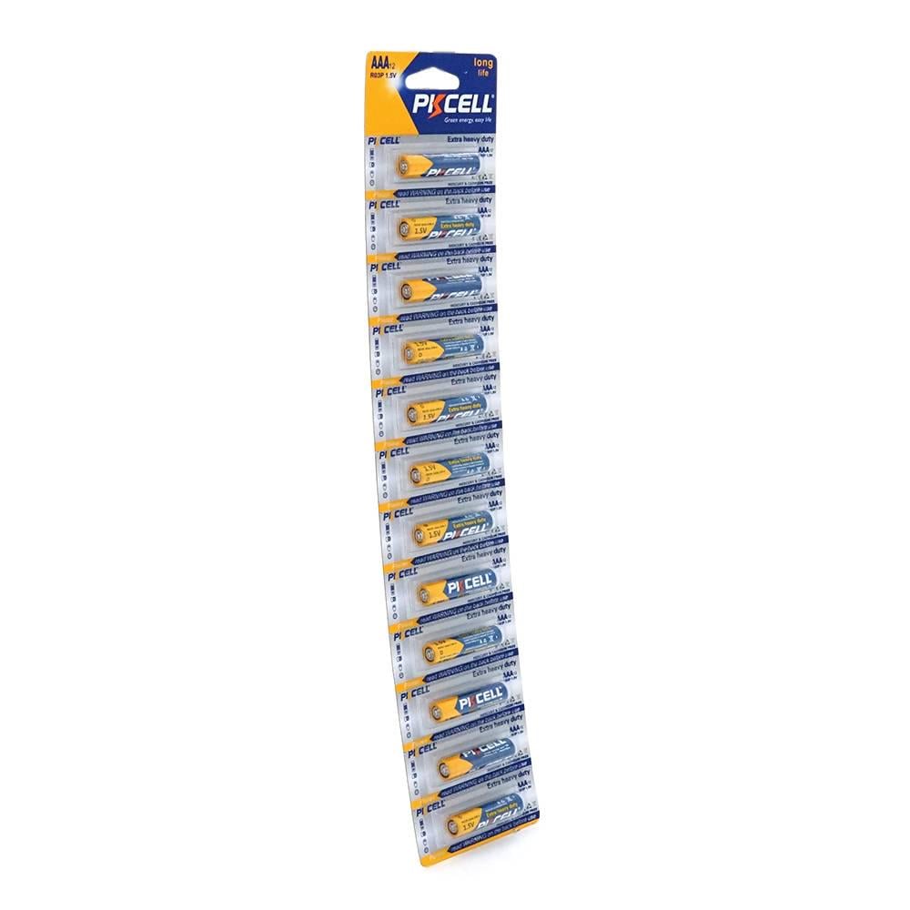 Батарейка сольова PKCELL 1,5V AAA/R03 12 штук у блістері (31318)