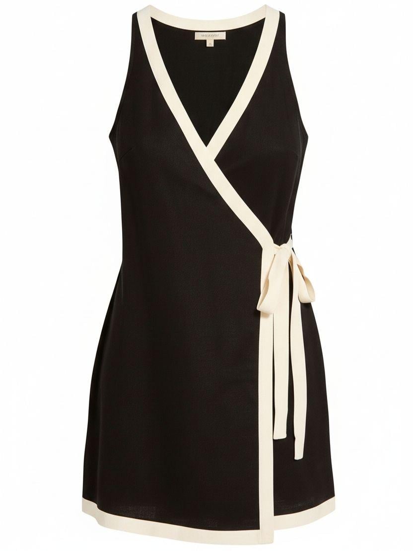 Платье мини Seafolly L Черный (55589-DR-black)