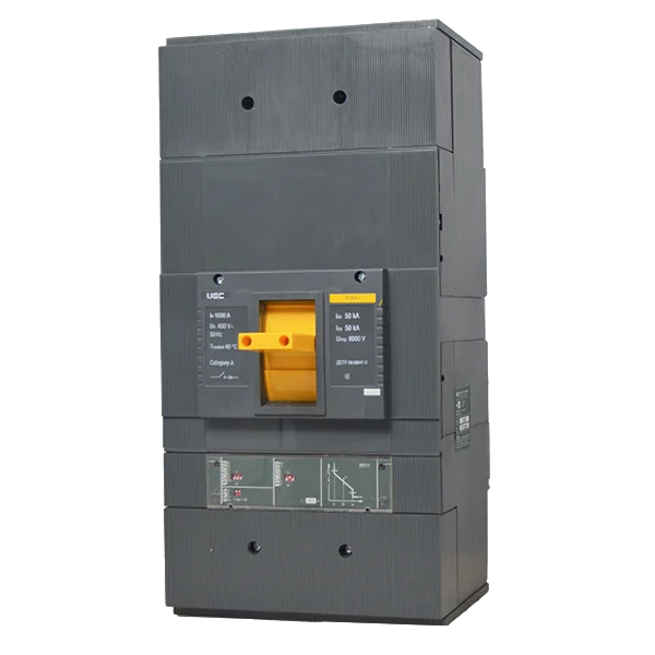 Автоматический выключатель PCB43 UEC 3P 1000А 50кА с электронным расцепителем PR211 (MCCB-PCB-43-3-1000E) - фото 1