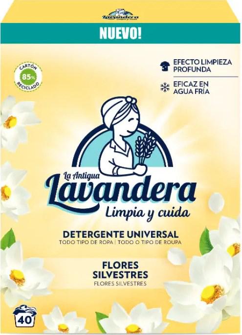 Пральний порошок La Antigua Lavandera Universal Польові квіти 2,2 кг 40 циклів прання (17062)