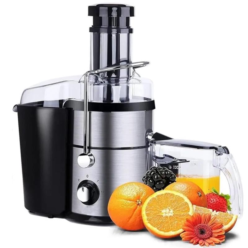 Соковитискач відцентровий Royalty Line RL-PJ19002 1000 Вт 2 швидкості Silver - фото 2