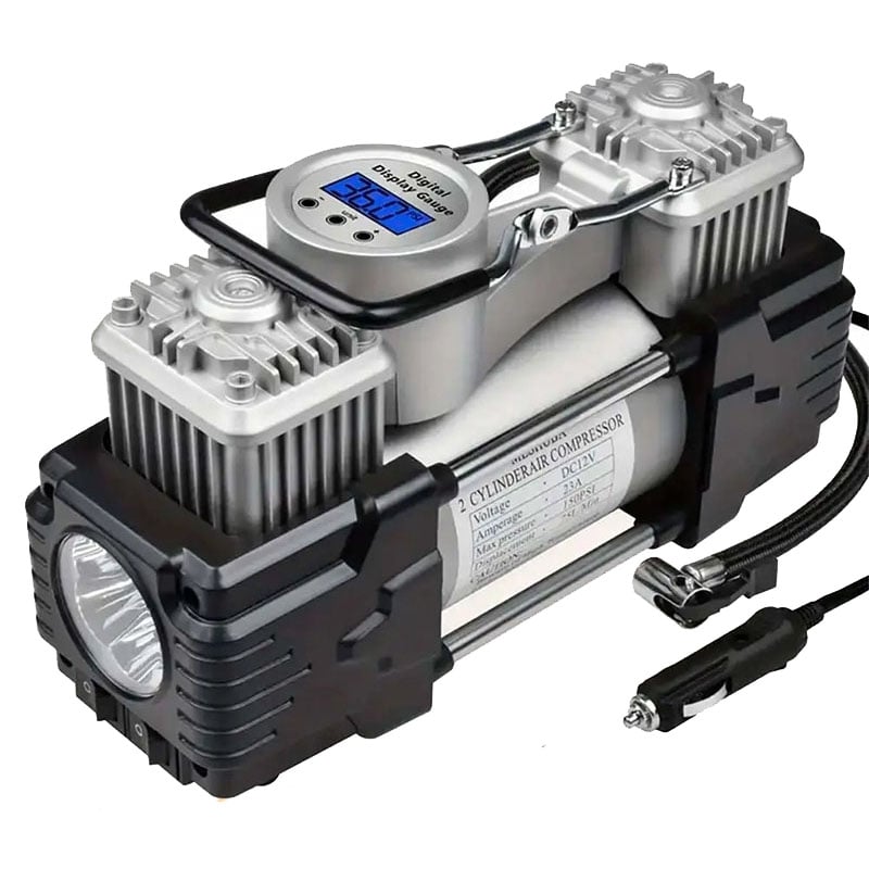 Компресор автомобільний Air Compressor 1806 та кейс DC 12V (36826456)