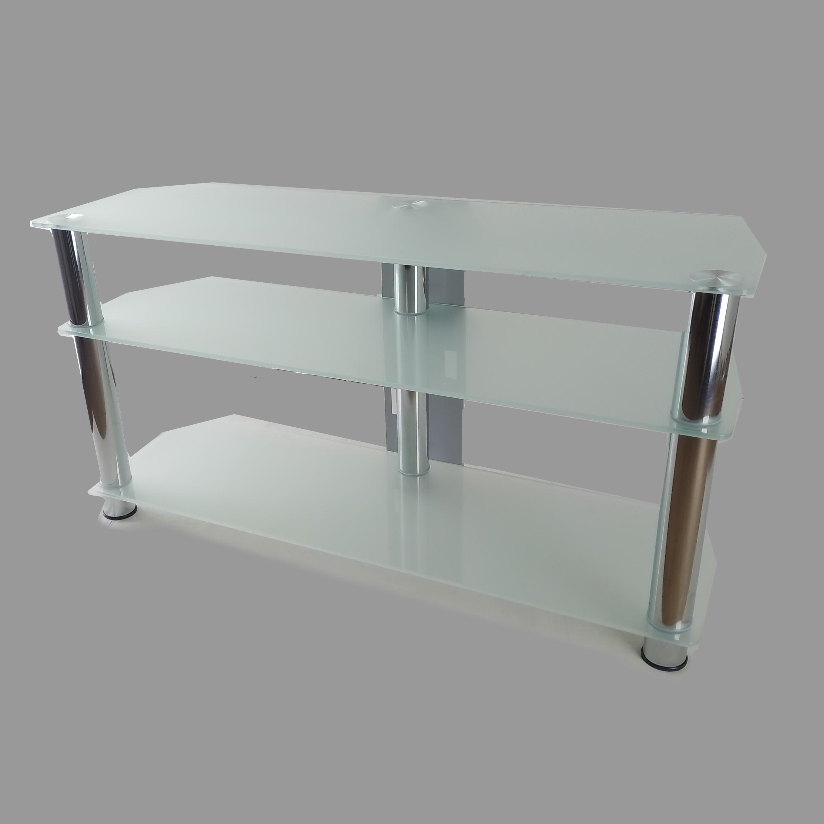 Тумба під телевізор Commus Меридіан new Satin Chr 20-47" 1100х350х569 мм Білий/Хром (644420138) - фото 3 Тумба під телевізор Commus Меридіан new Satin Chr 20-47" 1100х350х569 мм Білий/Хром (644420138) - фото 3