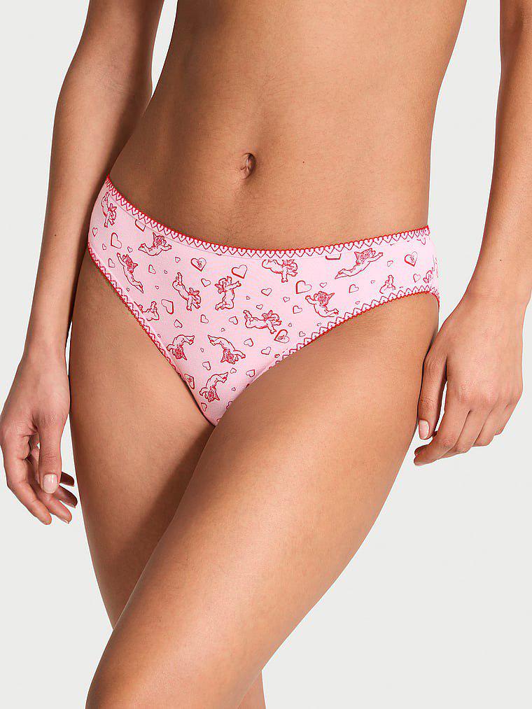 Трусики бикини Victoria's Secret Lace Waist Heart Trim Bikini Panty S Розовый (26987116) Трусики бикини Victoria's Secret Lace Waist Heart Trim Bikini Panty S Розовый (26987116)
