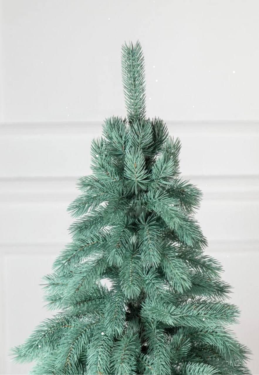 Штучна ялинка лита Буковельська з металевою підставкою 2,50 м Блакитний (NYT15123) - фото 8 Штучна ялинка лита Буковельська з металевою підставкою 2,50 м Блакитний (NYT15123) - фото 8