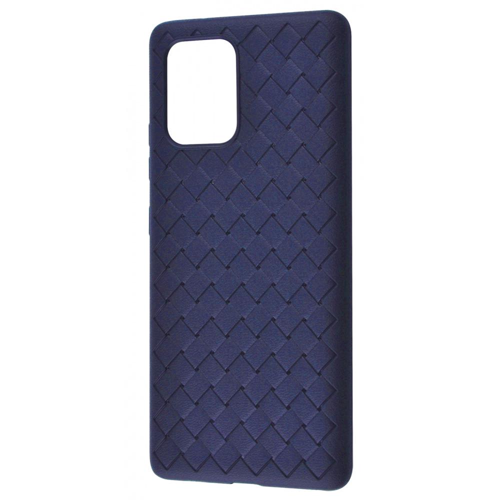 Чехол Weaving Case Samsung A02s/A03s/M02s (A025/A037/M025) Dark Blue