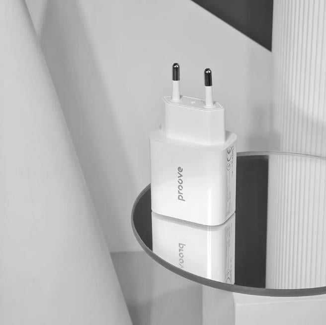 Сетевое зарядное устройство МЗП Proove Mocan 20W/Type-C White - фото 7 Сетевое зарядное устройство МЗП Proove Mocan 20W/Type-C White - фото 7